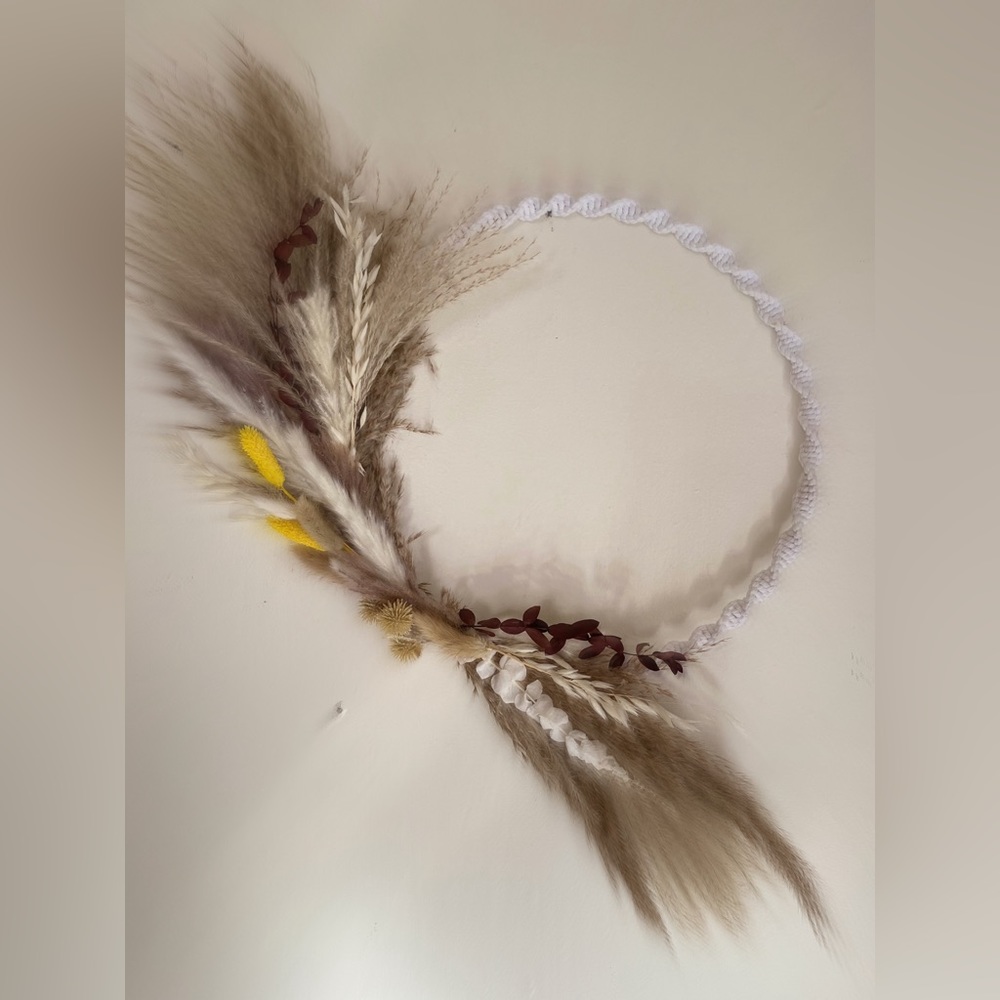 Macrame wreath